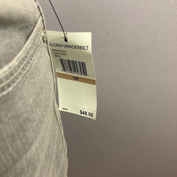 Gloria Vanderbilt Capri, NWT, Size 12Petite - Picture 9 of 13